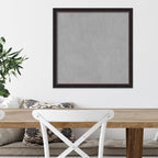 Amanti Art Black Framed Magnetic Board 22x22 Medium Vision Board for use with Magnets, 100% Metal Sheet to Display Items as Office Decor or for Home Organization in mudroom, Kitchen or Kids Room