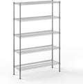 Regal Altair 14" Deep x 42" Wide x 64" Height Wire Shelving Kit | 5-Tier | NSF Commercial Storage Rack Unit