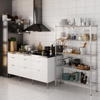 Regal Altair 14" Deep x 42" Wide x 64" Height Wire Shelving Kit | 5-Tier | NSF Commercial Storage Rack Unit