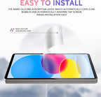 Peslv 2 Pack Like Paper Screen Protector for iPad 10th 2022 10.9" & iPad 11th A16 2025 11", Matte Anti Glare PET Film/Blue Light Filter Eye Protection Cover/Drawing & Writing Feel Like on Paper