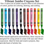 Fuxi Art Supplies for Kids 9-12, Stocking Stuffers | Art Set with 60-Sheet (73lb/120gsm) Sketch Book for Kids Ages 8-12, Jumbo Colored Pencils & Crayons | Ideal Christmas Gifts for Grandkids.