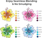 Ohuhu Alcohol Markers - AP Certificated Double Tipped Art Marker Set for Artists Adults Coloring Illustration -Refillable - 40 Colors - Chisel and Fine Dual Tips - Oahu of Ohuhu Markers