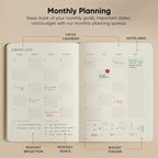 Dated, 2026 Planner, 8.5" x 11" - The Productivity Planner to Achieve Your 2026 Goals - Planner 2026-2027 by PRODUCTIVITY STORE (A4, BLACK)