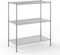 Regal Altair 24" Deep x 48" Wide x 54" Height Wire Shelving Kit | 3-Tier | NSF Commercial Storage Rack Unit