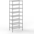 Regal Altair 18" Deep x 30" Wide x 74" Height Wire Shelving Kit | 8-Tier | NSF Commercial Storage Rack Unit