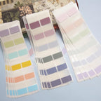 Potanro Sticky Book Tabs 360PCS Notebook Colorful Book Annotation Tabs Kit Writable Repositionable Color Page Markers Bible Tabs for Office Supplies
