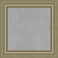 Amanti Art Silver Framed Magnetic Board 21x21 Small Vision Board for use with Magnets, 100% Metal Sheet to Display Items as Office Decor or for Home Organization in mudroom, Kitchen or Kids Room