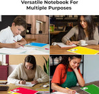 Rosmonde 720 Packs (Pallet) 5 Subject Notebooks, Spiral Notebook Bulk, Wide Ruled, Pallet of Notebooks, 150 Sheets (300 pages), 8 x 10-1/2", Bulk Spiral Notebooks for School & Office, 4-7 Days Transit