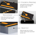 Custom Business Cards Personalized Business Cards for Small Business 300gsm Matte Paper Front & Back Sides Printed 3.5" x 2" - General Template