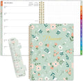 SUNEE 2026 Planner, Weekly and Monthly Calendar Planner, January 2026-December 2026, Daily Agenda with Tabs, Note Pages, Spiral Binding, 8.5"x11", Wildflowers
