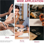Engrowtic 2 Pack Graph Paper Spiral Notepad A5 Top Wirebound Notepad Grid Notebook Steno Pads Memo Notebook Grid Paper 140 Pages for Writing Sketching Drawing Office Supplies (Red)