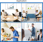 DEVELOP 12x18 Inch Magnetic Dry Erase Board with Detachable Tray, Wall Mountable Small Whiteboard for Office, Kitchen, Classroom - Silver Aluminum Frame, Hanging Hardware Included