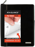 AT-A-GLANCE 2026 Appointment Book Planner, Weekly & Monthly, 8-1/4" x 11", Large, Executive, Zipper, Black (70NX810526)