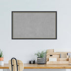 Amanti Art Black Framed Magnetic Board 27x43 Large Vision Board for use with Magnets, 100% Metal Sheet to Display Items as Office Decor or for Home Organization in mudroom, Kitchen or Kids Room