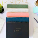 Merely Home Undated Weekly Schedule | Business Planner | 8.25” x 11.75” ADHD Organizer | Premium Multi-Layout Schedule | Evergreen | Landscape Layout
