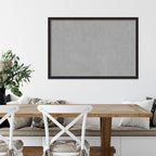Amanti Art Black Framed Magnetic Board 26x38 Large Vision Board for use with Magnets, 100% Metal Sheet to Display Items as Office Decor or for Home Organization in mudroom, Kitchen or Kids Room