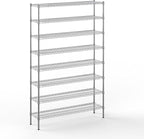Regal Altair 14" Deep x 54" Wide x 86" Height Wire Shelving Kit | 8-Tier | NSF Commercial Storage Rack Unit