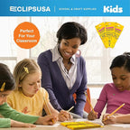 E-CLIPS USA Pre-Sharpened Pencils Bulk Pencil #2 School Supplies Bulk Number 2 pencils Office Supplies Bulk 12 Pencil Per Box (80 Pack)
