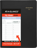 AT-A-GLANCE 2026 Appointment Book Planner, Weekly, 8-1/4" x 11", Large, Easy Viewing Large Print, Black (70LP010526)