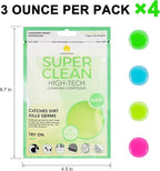 Car Cleaning Gels 4-Pack, Car Cleaning Putty Universal Auto Detailing Tools Car Interior Cleaner, Dust Cleaning Slime, Car Accessories for Car Vents & Keyboards, Clean Supplies– 320g (2.8oz/pcs)