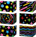 Affrolling 12 Pcs Inspirational Privacy Folders Bulk for Students Cardboard Privacy Boards Desk Divider Panel Waterproof Testing Divider for Classroom Back to School Study Supplies (Chalkboard)
