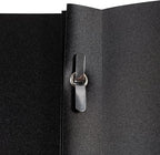 JAM PAPER Plastic Color POP Folders - 2 Pocket Durable Folders with Metal Prongs Fastener Clasps - Assorted Business Colors - 6/Pack