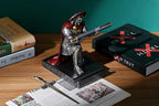 HDMbigmi Centurion Cloak Warrior Knight Pen Holder Mobile Phone Stand Desk Organizers and Accessories as Gift for Office and Home (Iron)