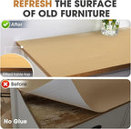 ALIUNI Drawer and Shelf Liner, Non-Slip Kitchen Cabinet Liners Non-Adhesive Thick Strong Grip Waterproof Washable Mats Protect Dresser Shelves Cupboard Bathroom Cabinets, Beige, 12 in X 20 FT