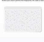 Clear Adhesive 4" x 6" Index Card Pockets with Top Open for Loading, 50 Pack, Plastic Labels Holders for Storage Bins and Library Card, Organizing and Protecting Your Index Cards or Photos