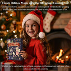 Fuxi Coloring Books for Kids Ages 8-12 Girls, 50 Sheets (73lb/120gsm) Blank Paper Drawing Pad + 50 Designs Blank Paper for Kids Coloring, Christmas Gifts for Grandkids.