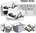 Custom Business Cards Double-Sided Personalized Stationery | Professional 300GSM Matte Paper for Small Business | 3.5x2 Inch