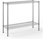 Regal Altair 14" Deep x 42" Wide x 34" Height Wire Shelving Kit | 2-Tier | NSF Commercial Storage Rack Unit