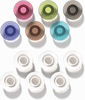 Quartet Strong Magnets, Glass Whiteboard, Dry Erase Board, Large, Assorted Colors, 12 Pack (85393)