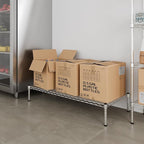 Regal Altair 21" Deep x 48" Wide x 8" Height Wire Shelving Kit | 1-Tier | NSF Commercial Storage Rack Unit