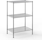 Regal Altair 24" Deep x 36" Wide x 54" Height Wire Shelving Kit | 3-Tier | NSF Commercial Storage Rack Unit
