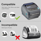 L LIKED 2500 PCS 4"x 6" Thermal Shipping Labels, White Perforated & Strong Adhesive Direct Thermal Labels (250 Labels/Roll), Compatible with Zebra, Rollo, Jadens, Nelko,10 Rolls