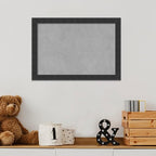 Amanti Art Black Framed Magnetic Board 14x20 Small Vision Board for use with Magnets, 100% Metal Sheet to Display Items as Office Decor or for Home Organization in mudroom, Kitchen or Kids Room