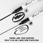 Buecs Black Dry Erase Markers, Low-Odor, 150 Count, Chisel tip, Perfect for Writing on Whiteboards, Dry-Erase Boards, Glass, School Office Supplies
