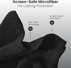 EVEO® Screen Cleaner Spray Kit (Streak-Free) TV Screen Cleaner for Smart TV, Lcd, LEd, Oled | Computer Screen Cleaner Spray and Wipe Microfiber Cloth - TV, Monitor, Laptop, iPad, Car - 6.7oz 1 Pack