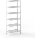 Regal Altair 21" Deep x 36" Wide x 96" Height Wire Shelving Kit | 6-Tier | NSF Commercial Storage Rack Unit