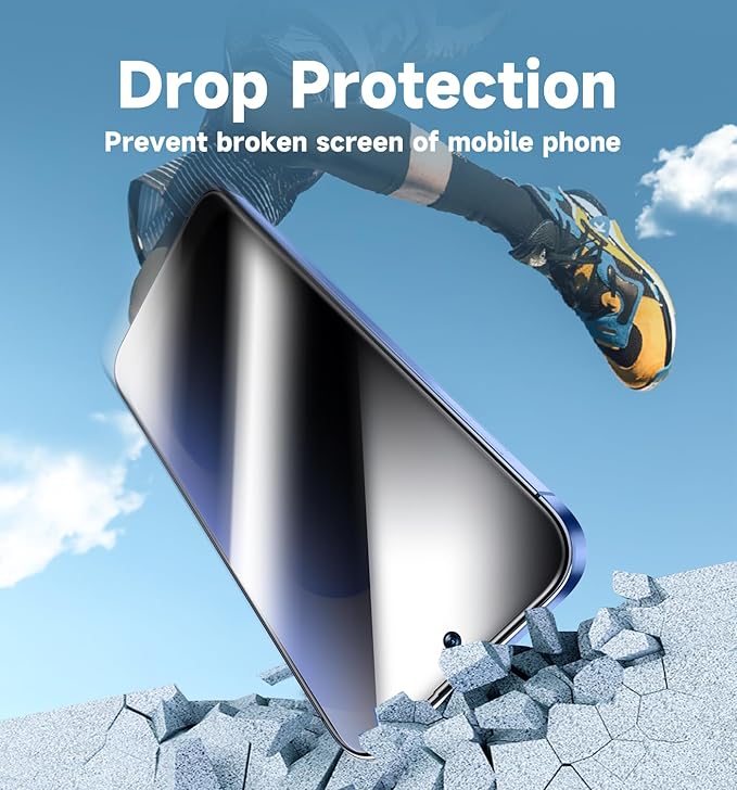 MAGIC JOHN 2 Pack for Samsung Galaxy S25+ Plus 6.7inch Privacy Tempered Glass Screen Protector, Bubble Free, Easy Installation, Auto Dust-Elimination
