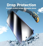 MAGIC JOHN 2 Pack for Samsung Galaxy S25+ Plus 6.7inch Privacy Tempered Glass Screen Protector, Bubble Free, Easy Installation, Auto Dust-Elimination