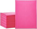 UCGOU Bubble Mailers 9.5x14.5 Inch Hot Pink 25 Pack Poly Padded Envelopes Large #4 Mailing Packages Opaque Packaging Postal Self Seal Adhesive Waterproof Boutique Shipping Bags for Clothes
