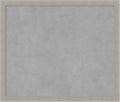 Amanti Art Grey Framed Magnetic Board 22x26 Medium Vision Board for use with Magnets, 100% Metal Sheet to Display Items as Office Decor or for Home Organization in mudroom, Kitchen or Kids Room
