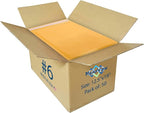 Kraft 12.5x19.5 Large Bubble Mailers #6 | Self Seal Padded Envelopes | Air Lined Cushioned Yellow Bubble Mailer | Usable Size 12.5x18 | 50 Pack Bulk | Lightweight shipping Bags | Made in USA