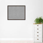 Amanti Art Black Framed Magnetic Board 35x43 X-Large Vision Board for use with Magnets, 100% Metal Sheet to Display Items as Office Decor or for Home Organization in mudroom, Kitchen or Kids Room