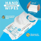 Juniper CLEAN, 3 Pack Hand Sanitizing Wipes, 216 Count Disposable Hand Sanitizer Wipes, Fresh Scent, Lint Free & Durable