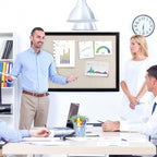 Bulletin Board Cork Board with Linen, 100% Wood Framed 24" x 36" Bulletin Board Decorations, Pin Boards for Walls, Wall Mounted Fabric Picture Board with 10 Pushpins for School, Home & Office, Black