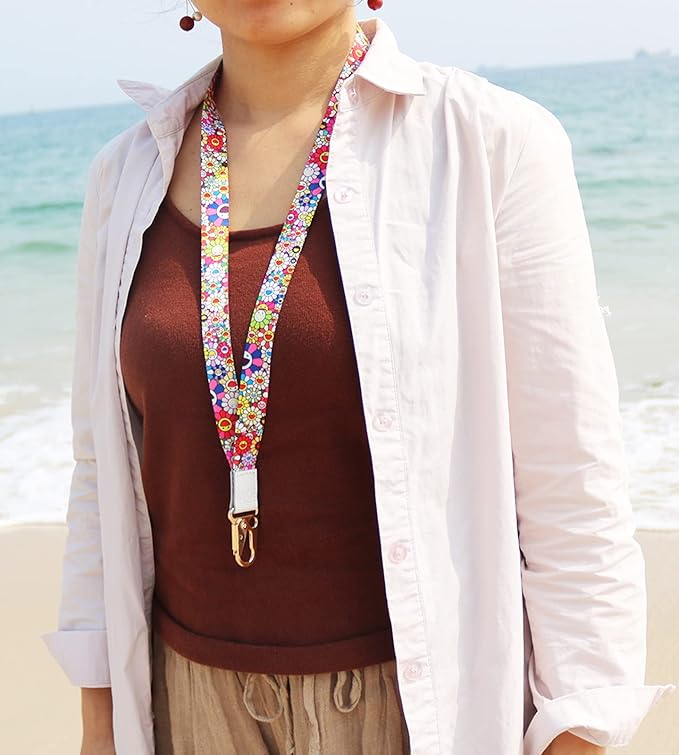 Cool Lanyards,Neck Strap Key Chain Holder, Neck Lanyards for Keys,Wallets and ID Badge Holders