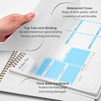 Weekly Planner Notepad Undated Weekly Schedule Planner To Do List Notebook Goals Planning Pad Habit Tracker Journal for Man & Women,52 Weeks (8.5x11")